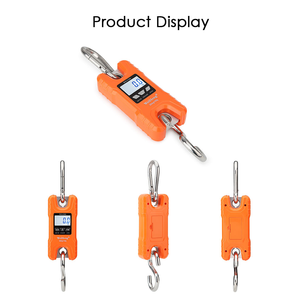 Báscula digital para grúas de trabajo pesado Tomtop H27133C Naranja