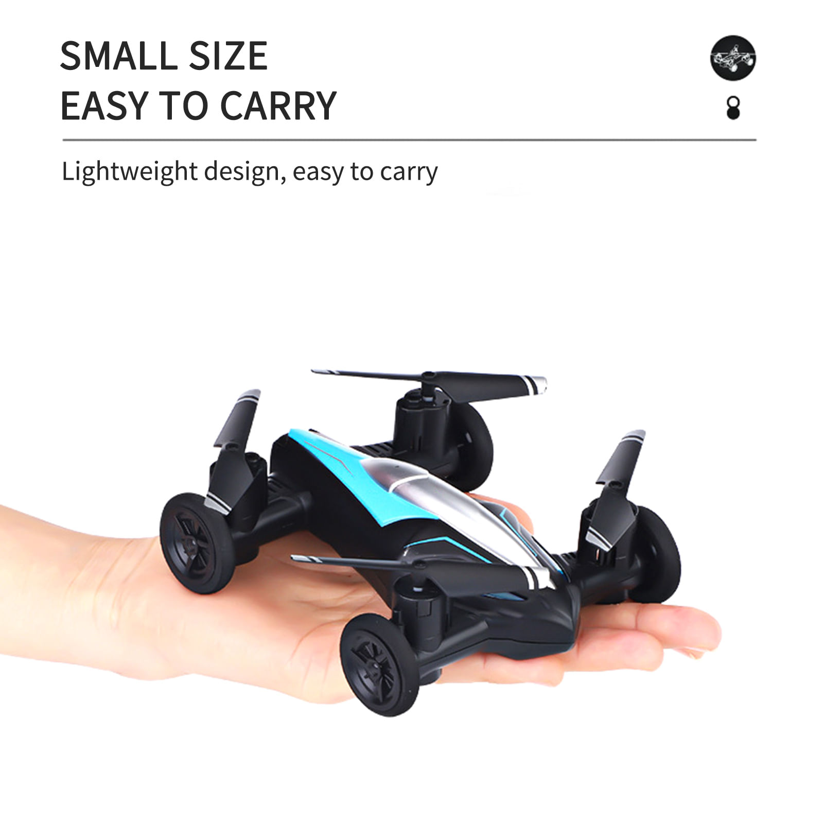 Drone para niños 2 en 1 Tomtop RM14100BL Azul