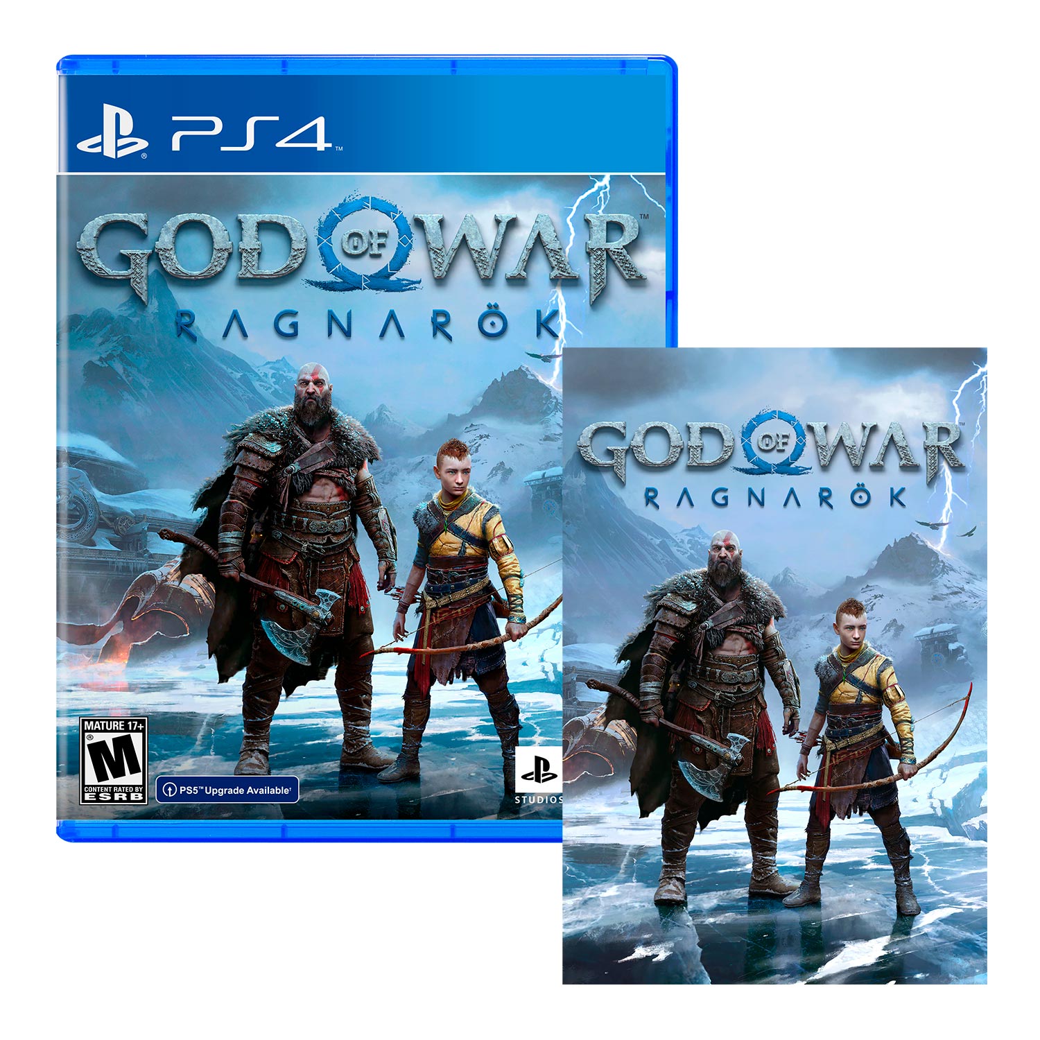 God Of War Ragnarok + Poster Playstation 4 Latam
