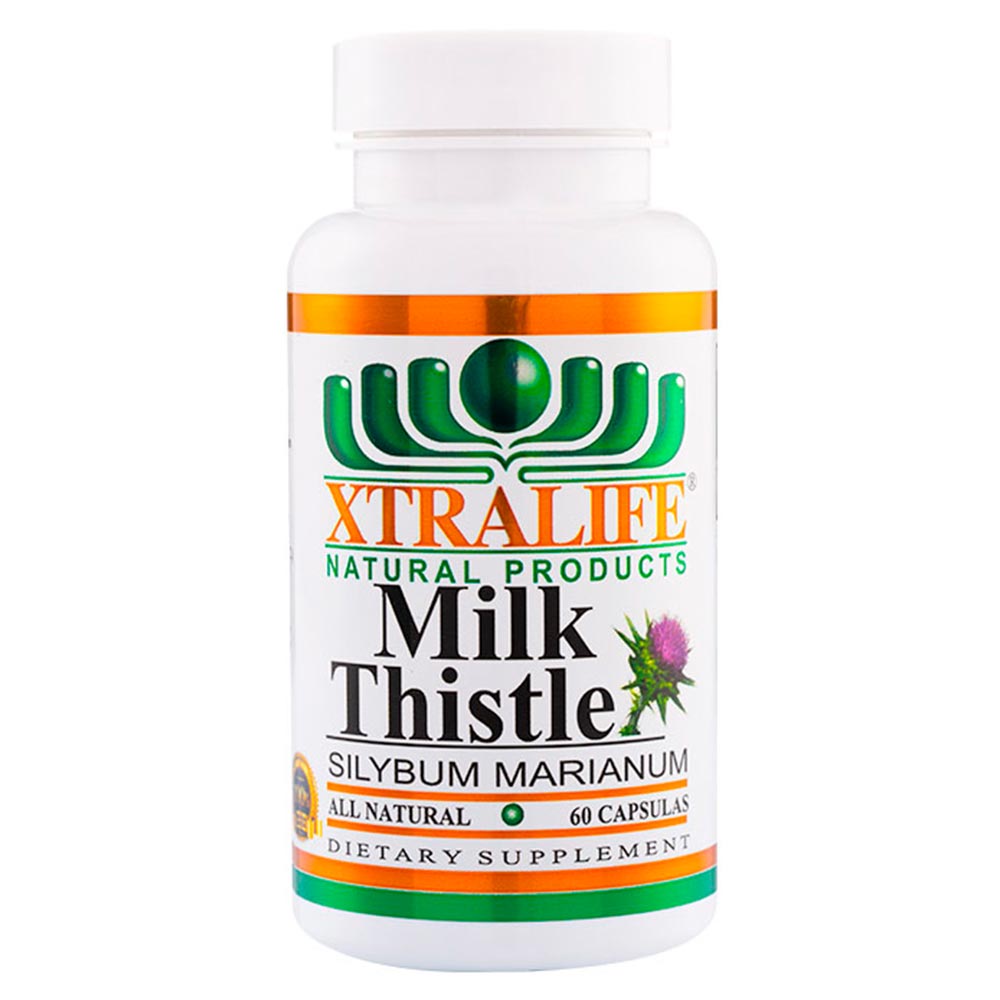 Milk Thistle - Xtralife Natural Products - 60 Cápsulas