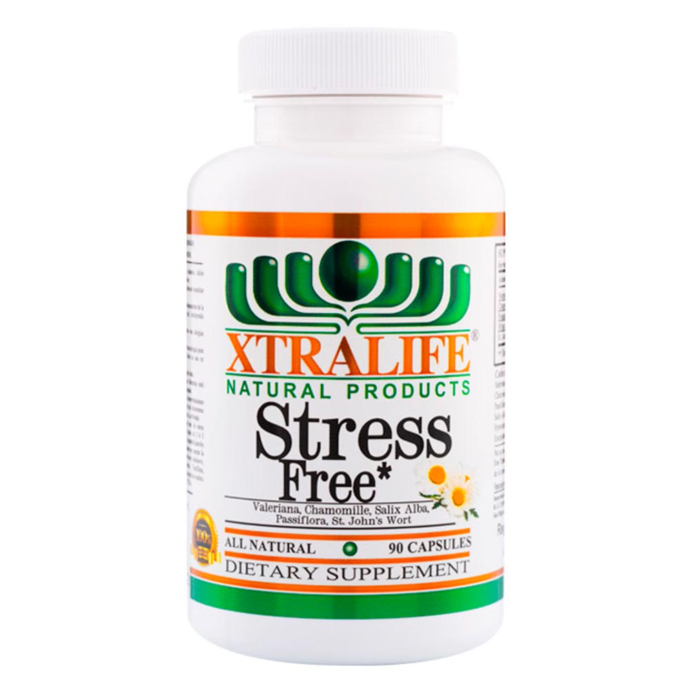 Stress Free - Xtralife Natural Products - 90 Cápsulas