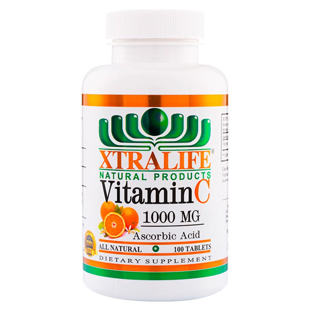 Vitamina C - Xtralife Natural Products - 100 Tabletas