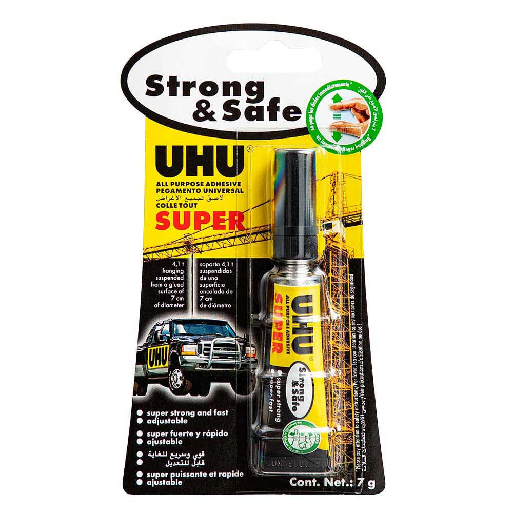 Pegatodo Instantáneo UHU Strong & Safe Blister 7g