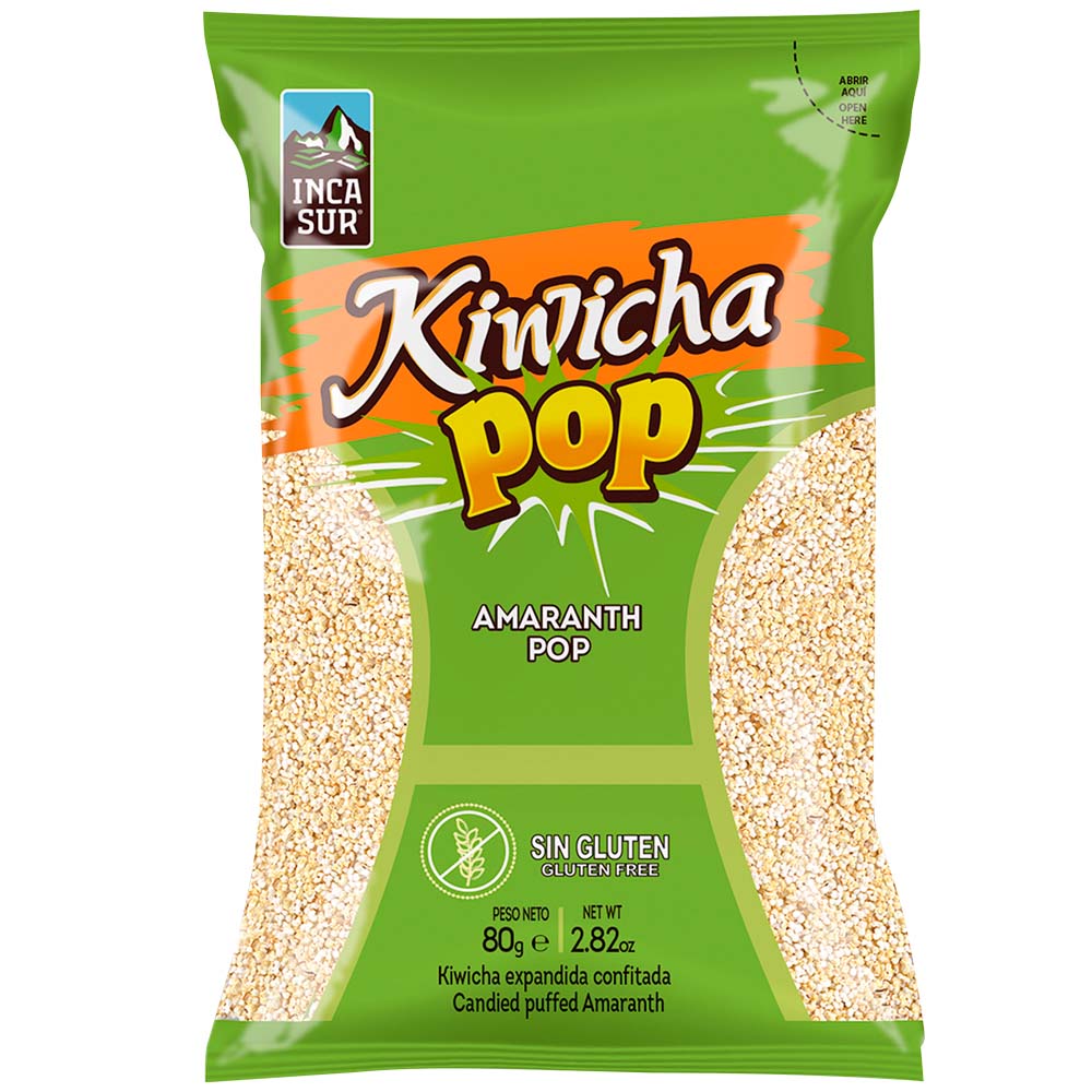 Cereal INCASUR Kiwicha Pop Bolsa 80g