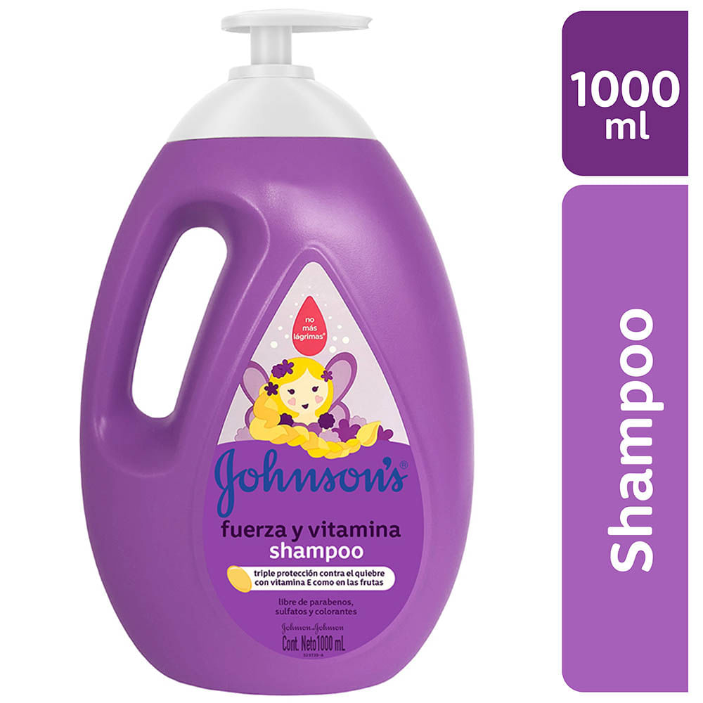 Shampoo para Bebé JOHNSON'S BABY Fuerza y Vitamina Botella 1L
