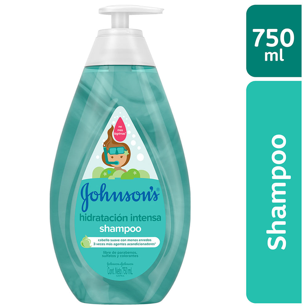 Shampoo para Bebé JOHNSON'S BABY Hidratación Intensa Botella 750ml