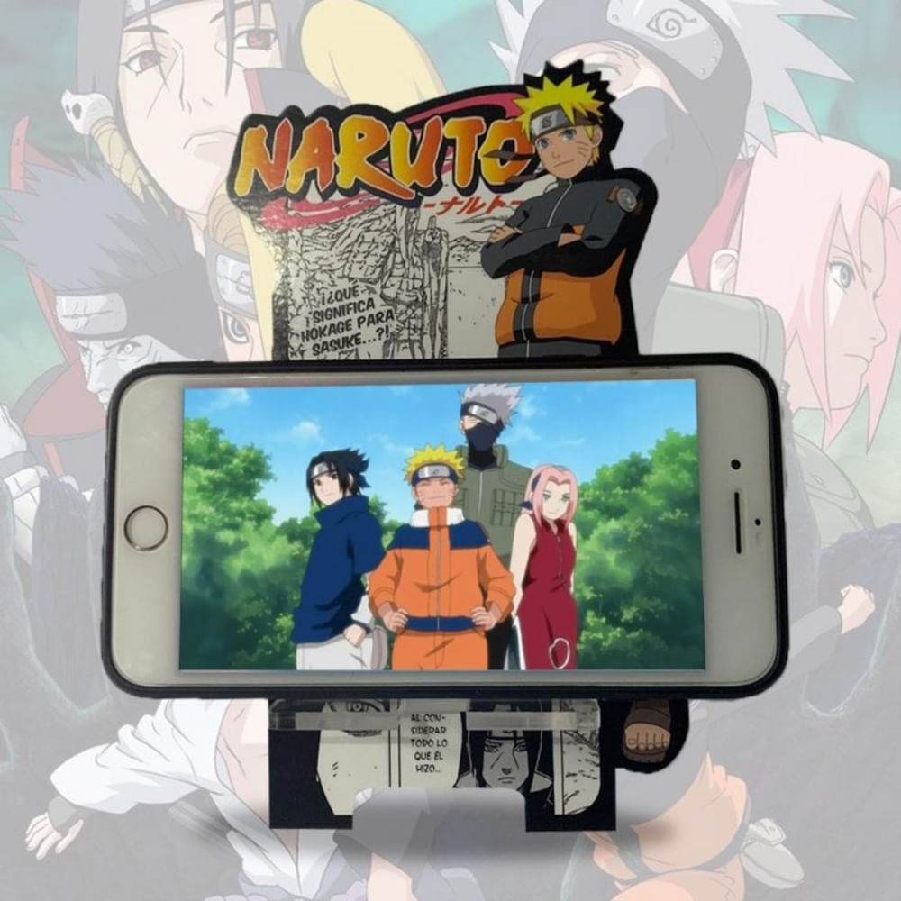 Soporte de Celular de Naruto Uzumaki Anime