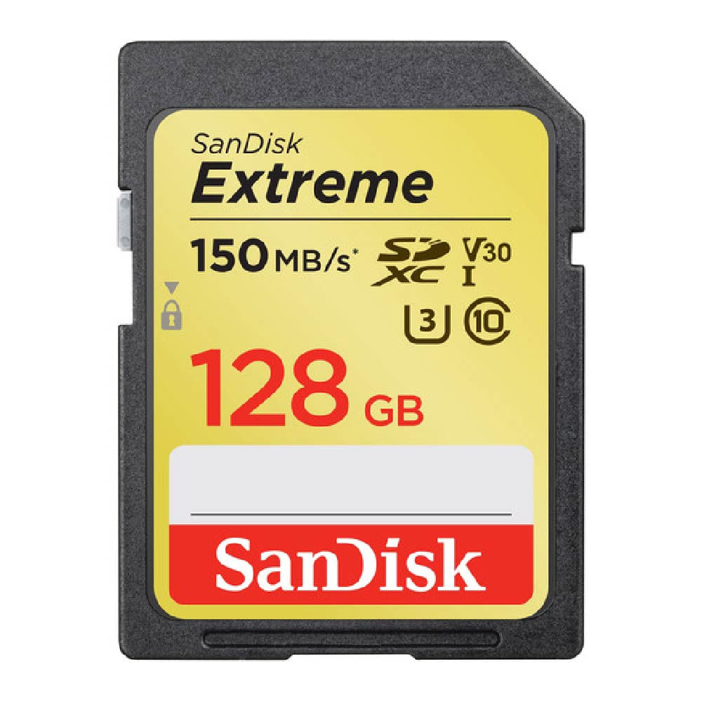 Memoria SD Sandisk Extreme 150mb/s 128gb