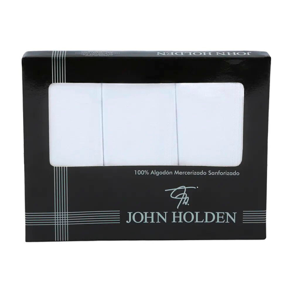 Pack x3 Pañuelos John Holden hombre - Blanco - Talla Única