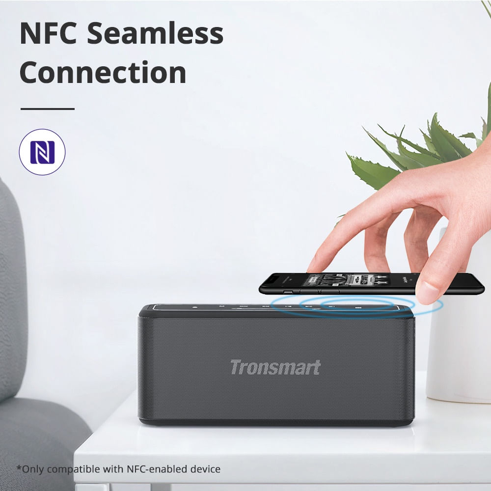 Parlante Tronsmart Mega Pro NFC 60 Watts Negro