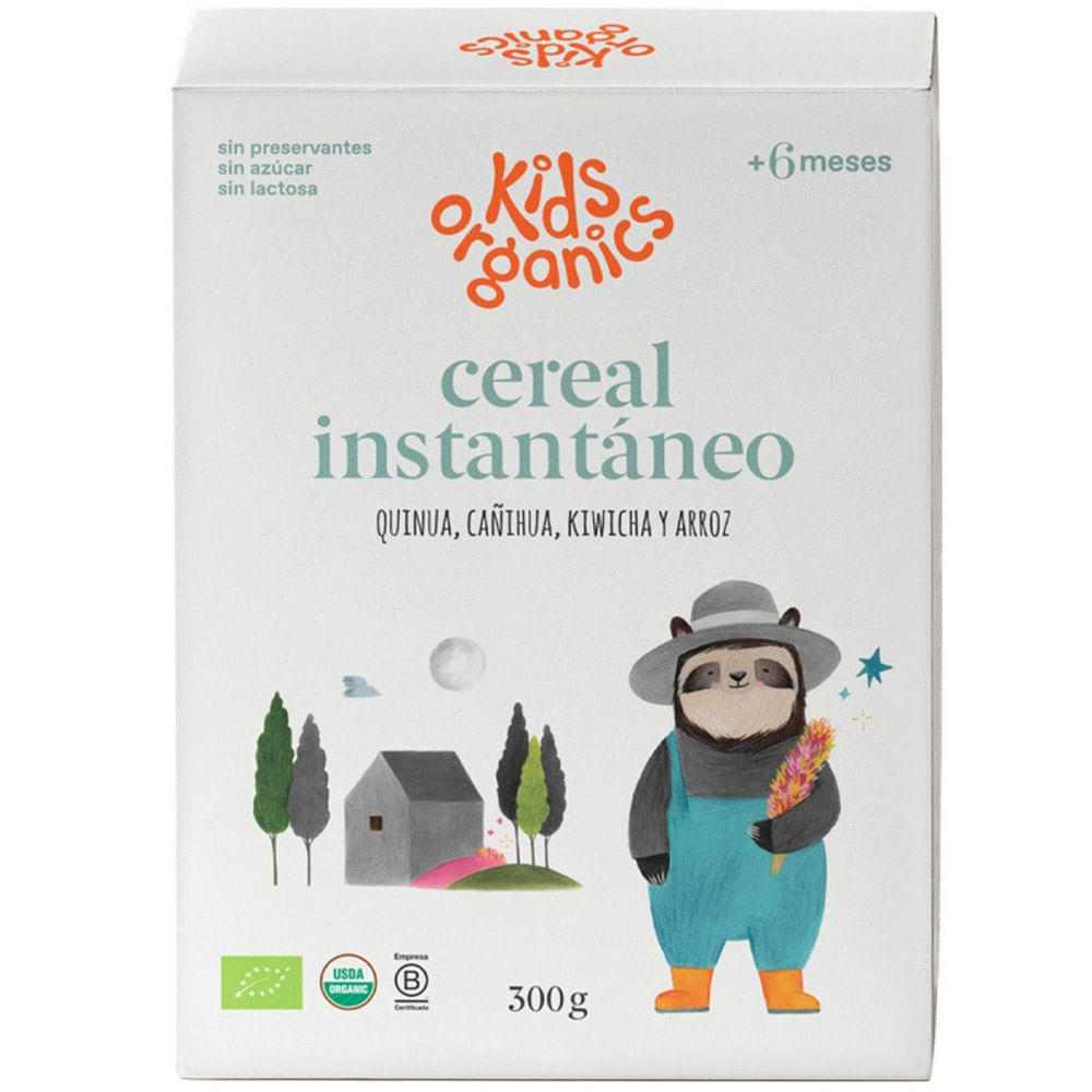 Cereal KIDS ORGANICS Cacao Bites Caja 240g