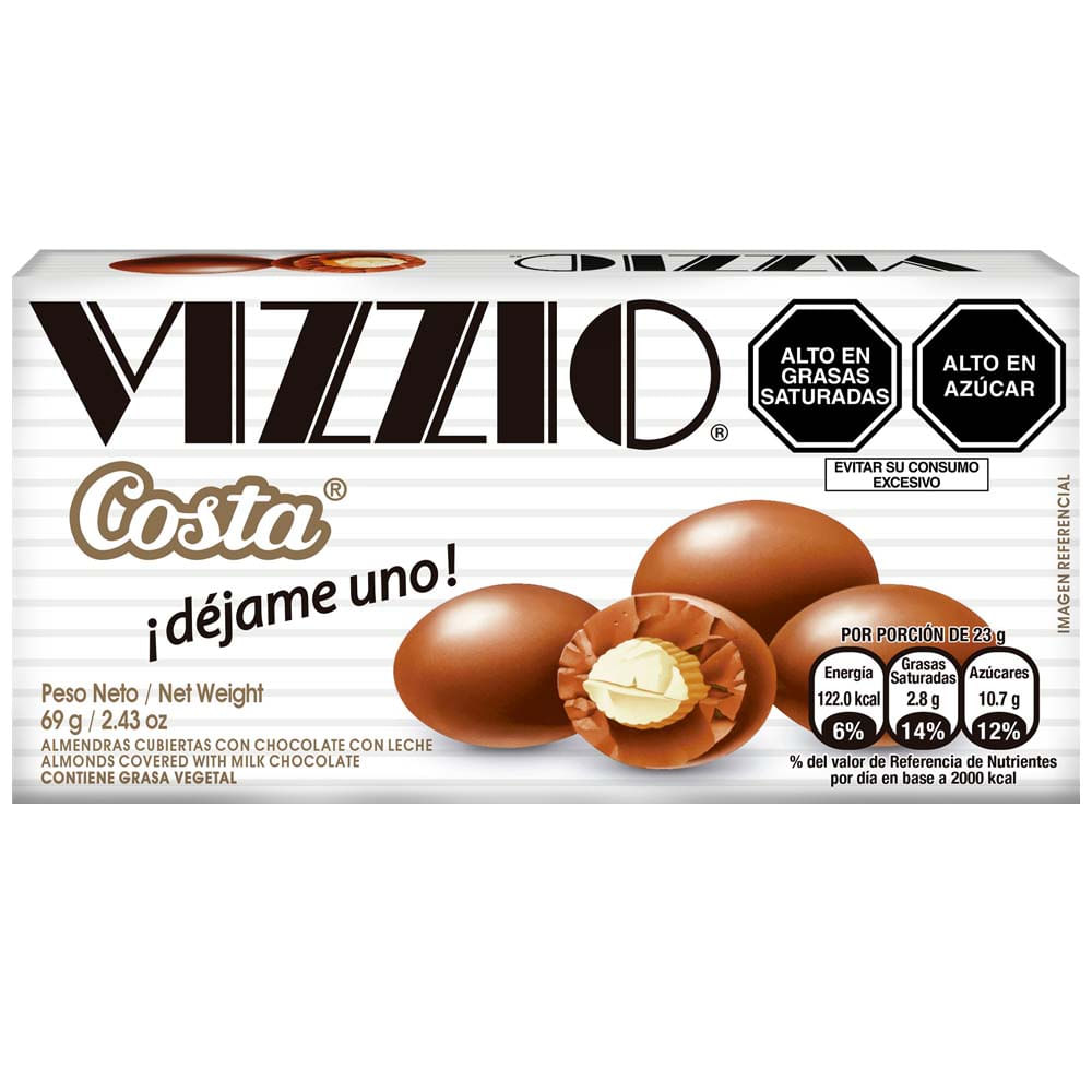 Chocolate COSTA Vizzio Caja 69g