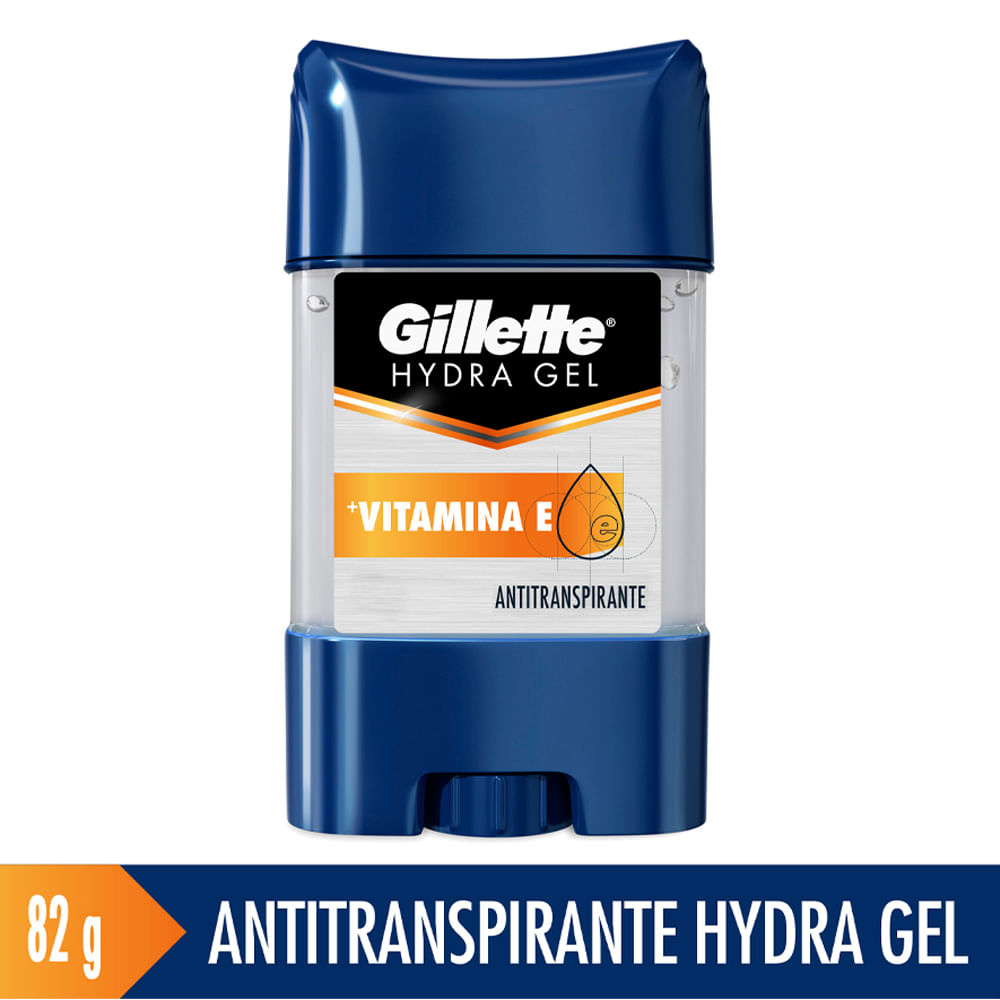 Desodorante para hombre en Barra para Hombre GILLETTE Hydra Gel Vitamina E Frasco 82g