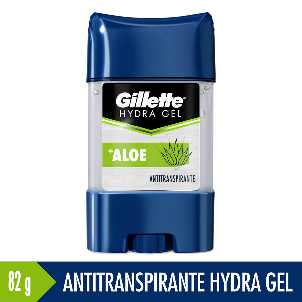 Desodorante en Barra para Hombre GILLETTE Hydra Gel Aloe Frasco 82g