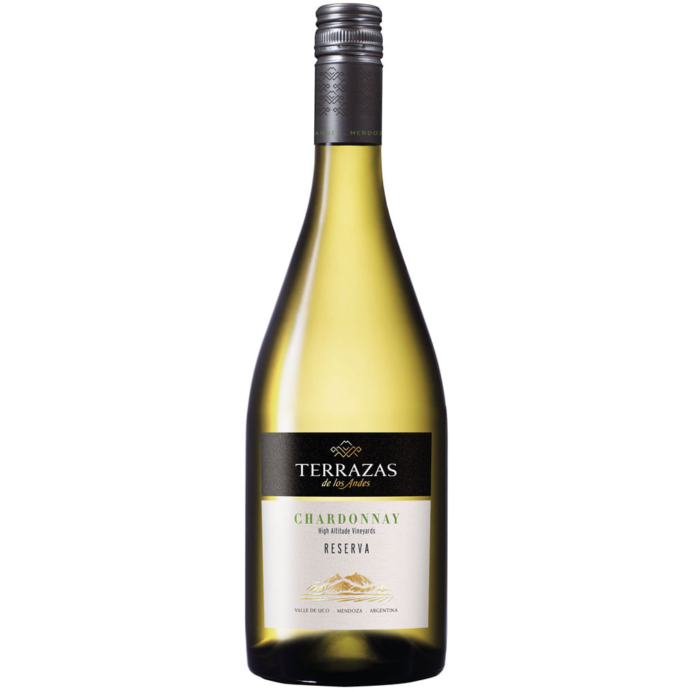 Vino Blanco TERRAZAS DE LOS ANDES Reserva Chardonnay Botella 750ml