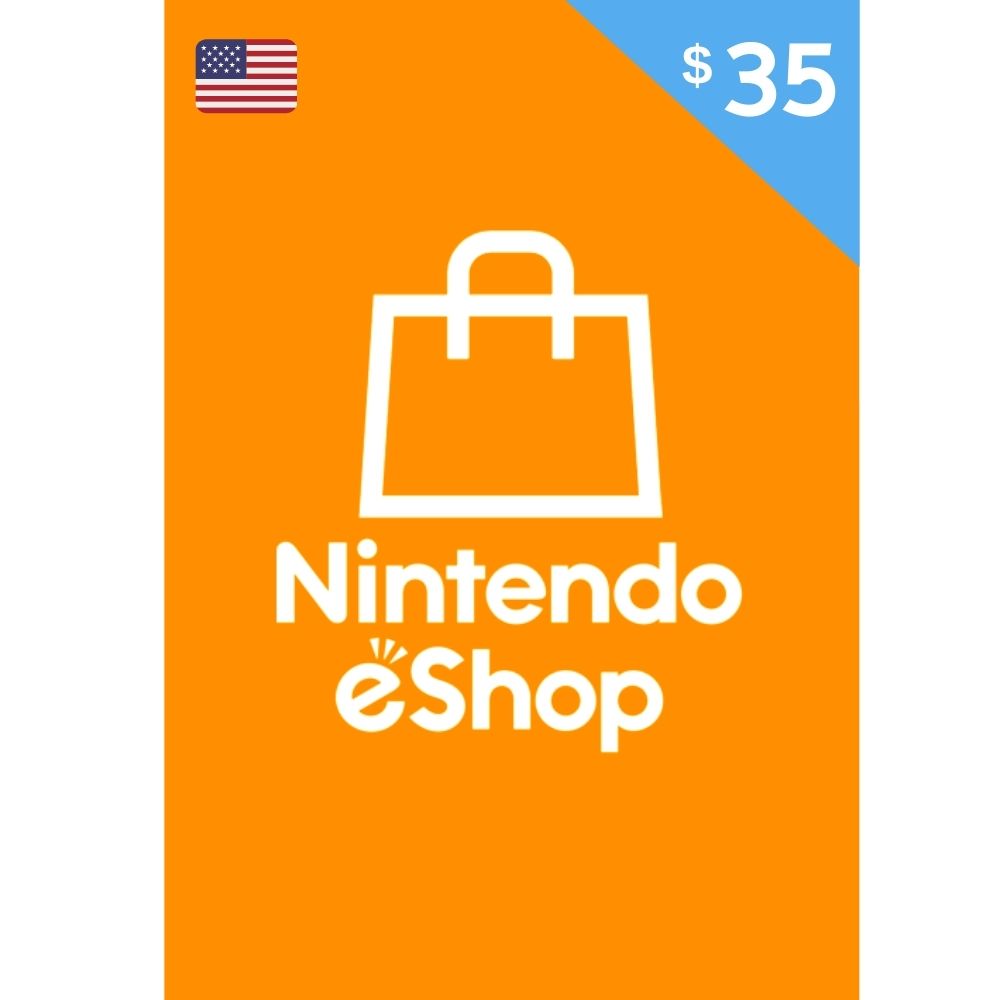 Código Nintendo eShop Gift Card 35 USA Tarjeta Nintendo 35$ Switch 3DS (Digital)