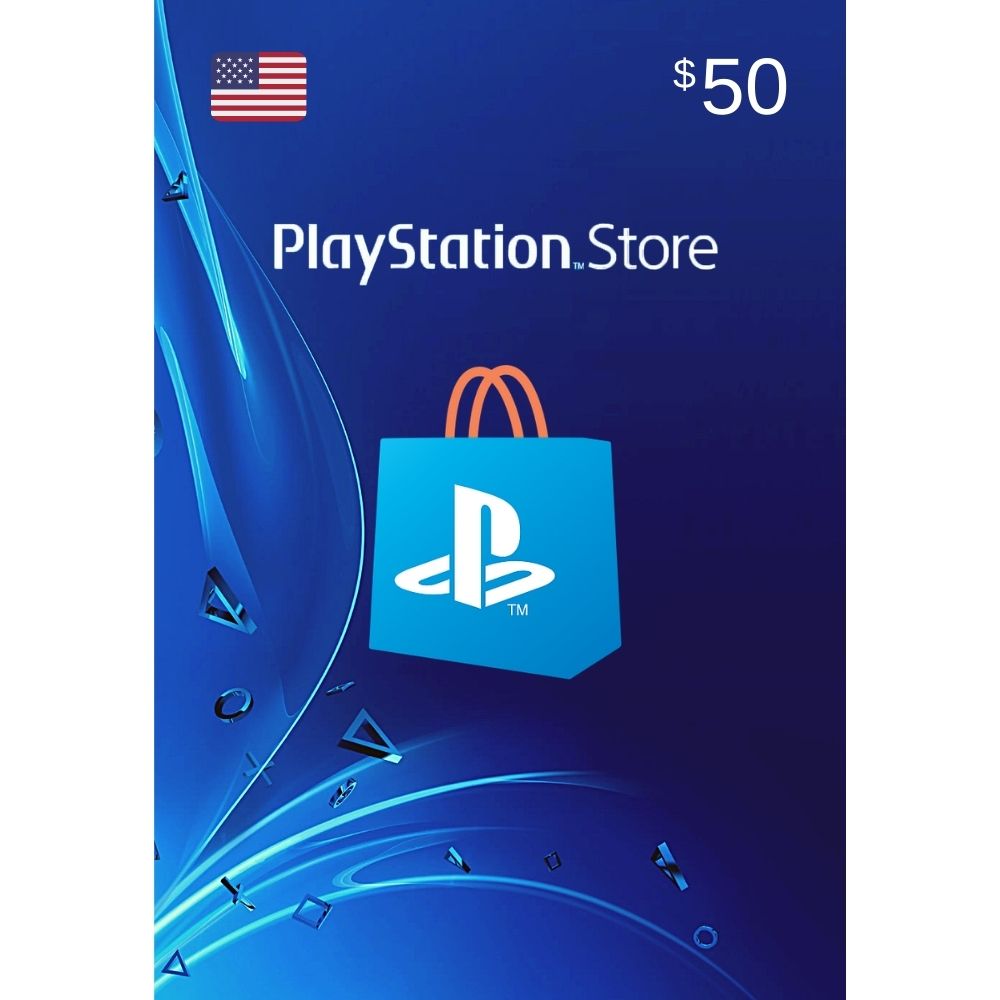 Código PSN 50 USD USA PlayStation Network Gift Card $50 PS5 PS4 (Digital)