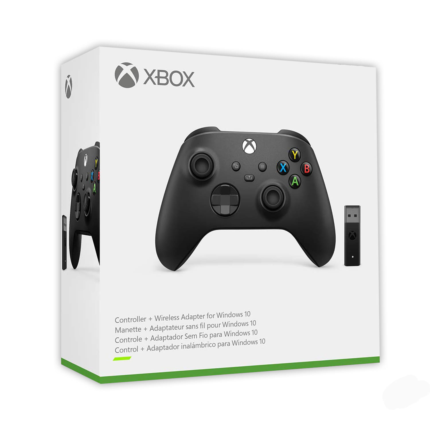Mando Xbox One Series X + Adaptador Inalámbrico para Windows