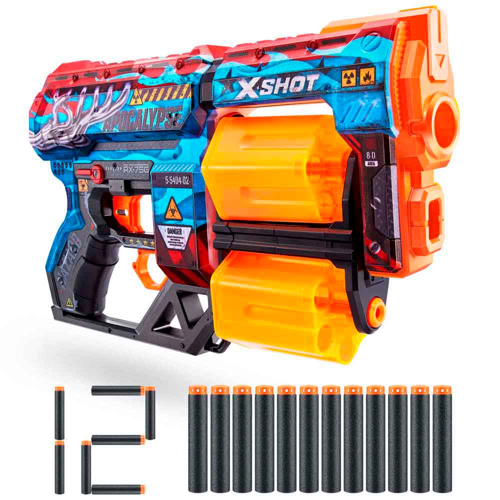 Lanzadores X-SHOT X-Shot Skins Dread Blaster 36517 (Modelos Aleatorios)