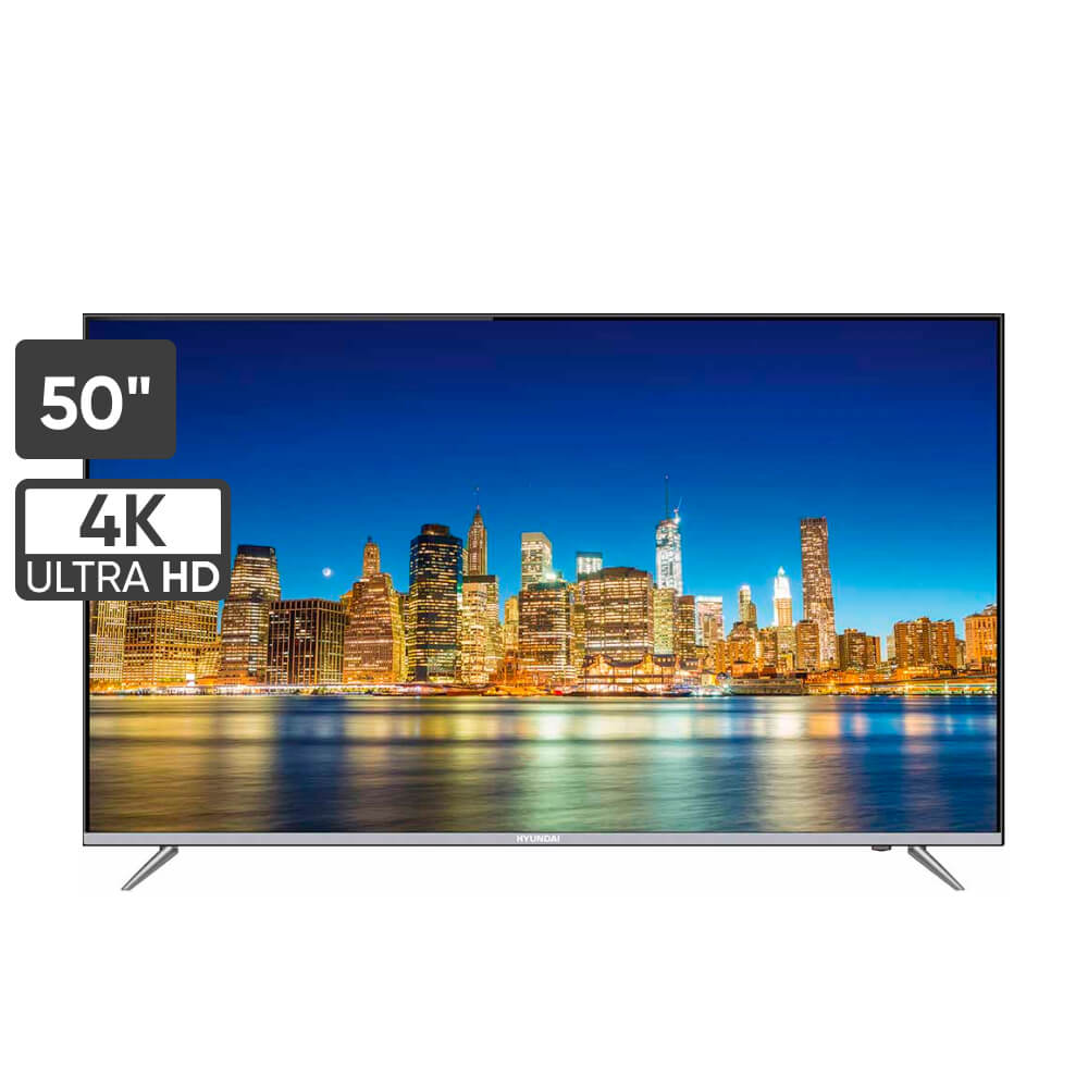 Televisor HYUNDAI 50'' UHD 4K Smart TV HYLED5017W4KM