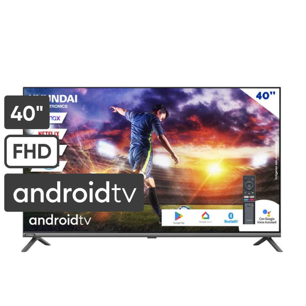 Televisor HYUNDAI LED 40'' FHD Smart Tv HYLED4022AiM Borderless