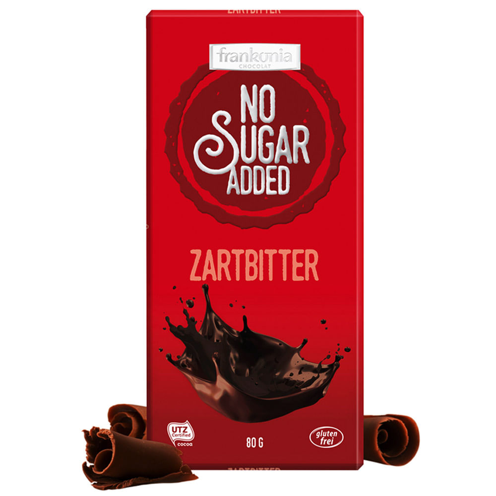 Chocolate Oscuro FRANKONIA Sugar Free Caja 80g