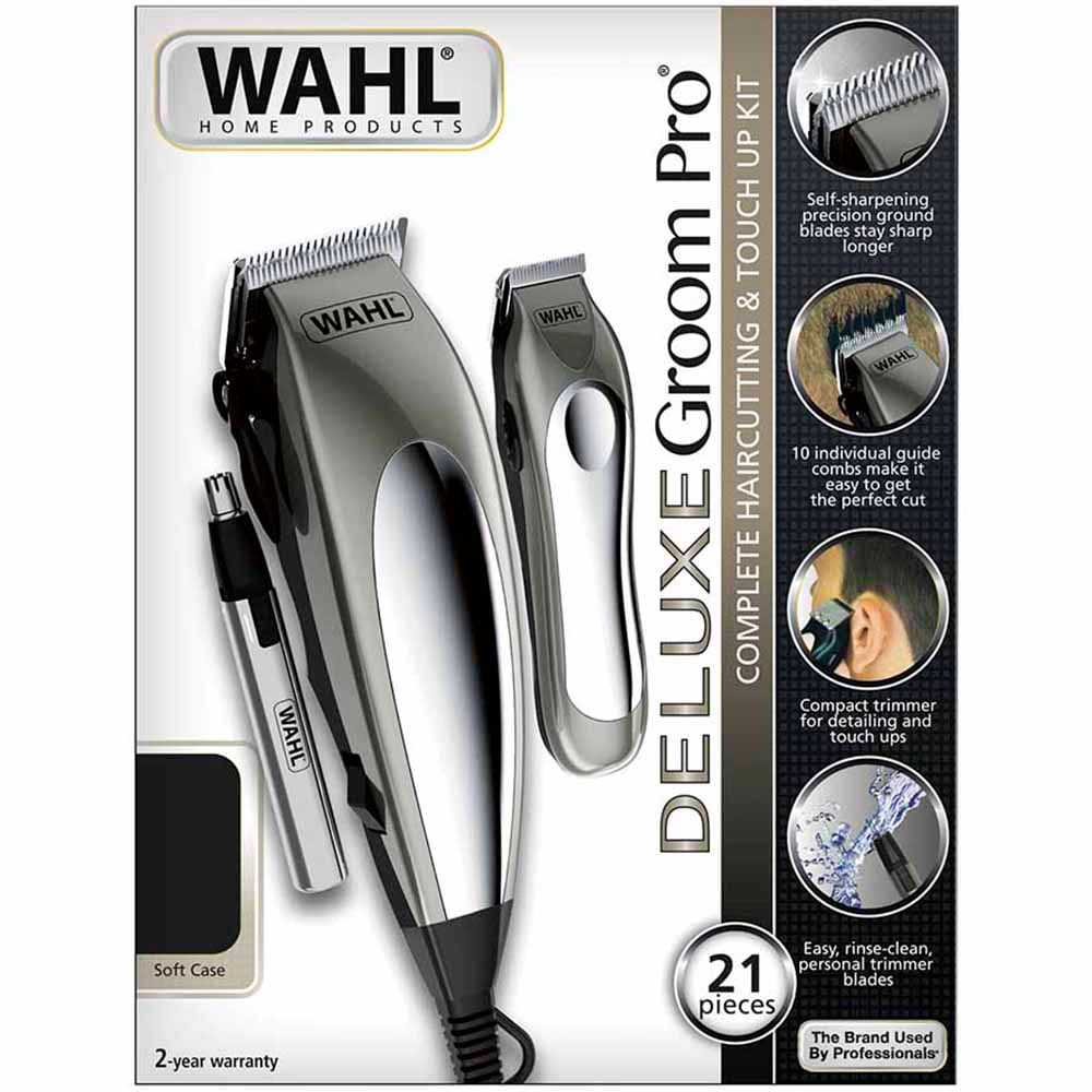 Afeitadora WAHL Deluxe 79305-3618 Gris