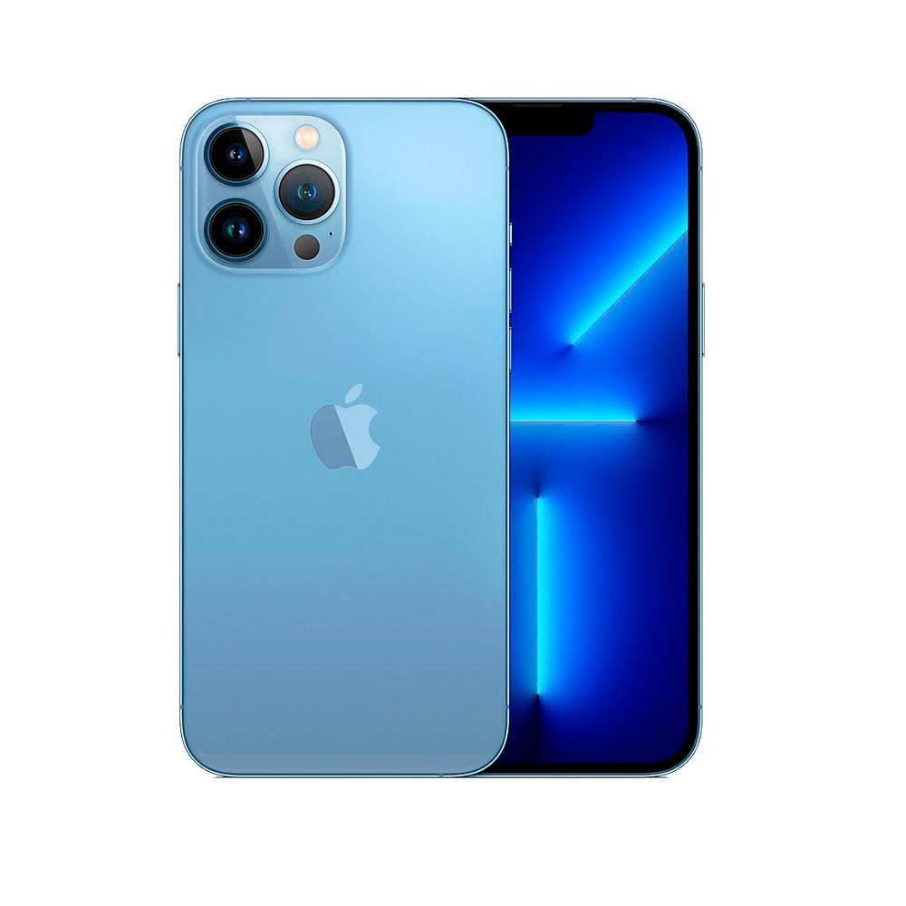 iPhone 13 Pro Max Color Sierra Blue 128GB + Mica vidrio para Cámara