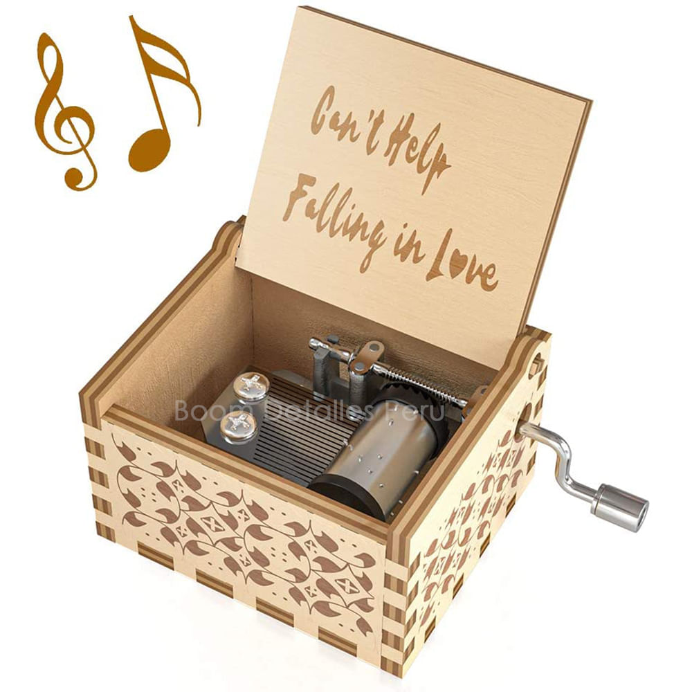 Caja Musical Elvis Presley - Cant Help Falling In Love