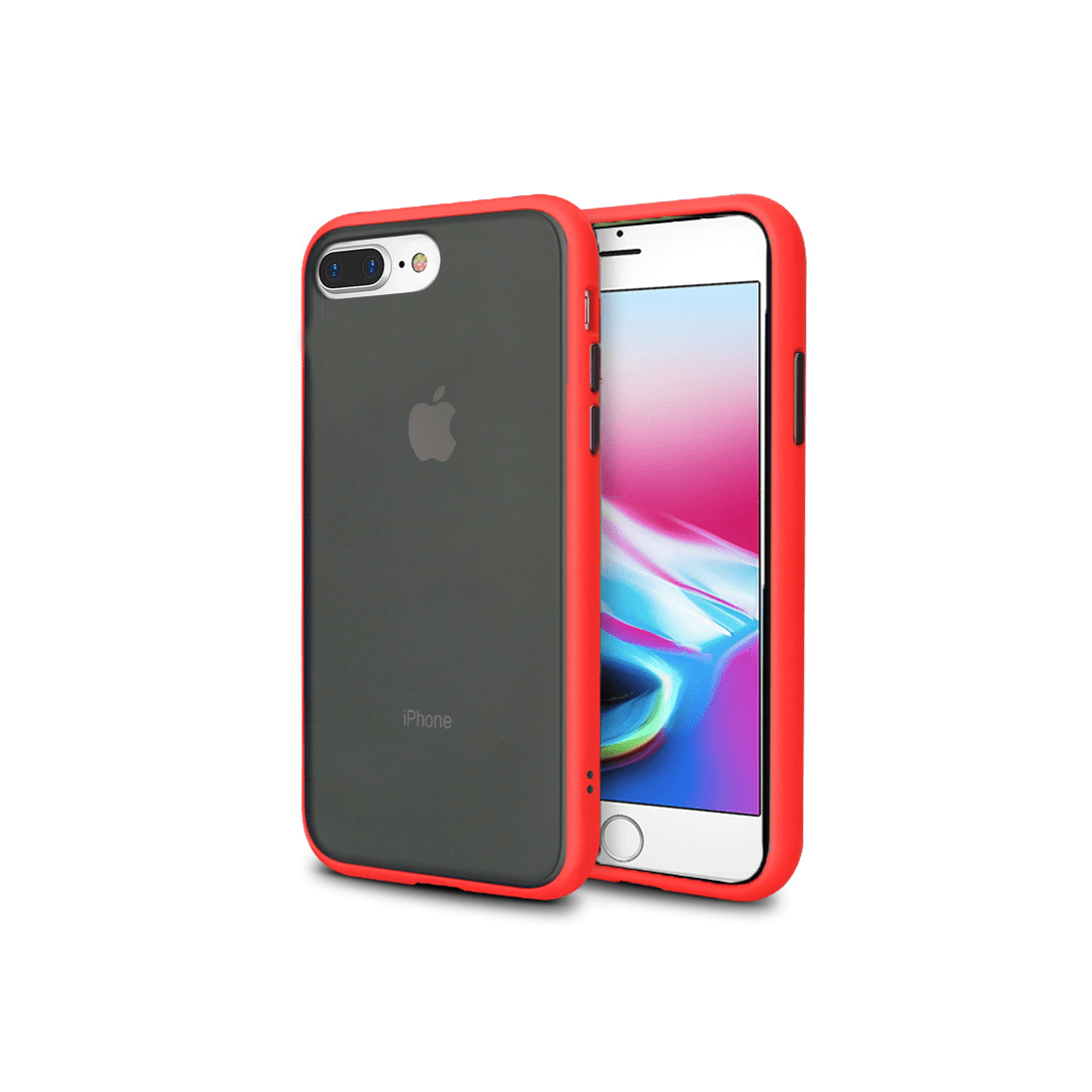 Case Carcasa Aion Mate para iPhone 7 Plus / 8 Plus Rojo