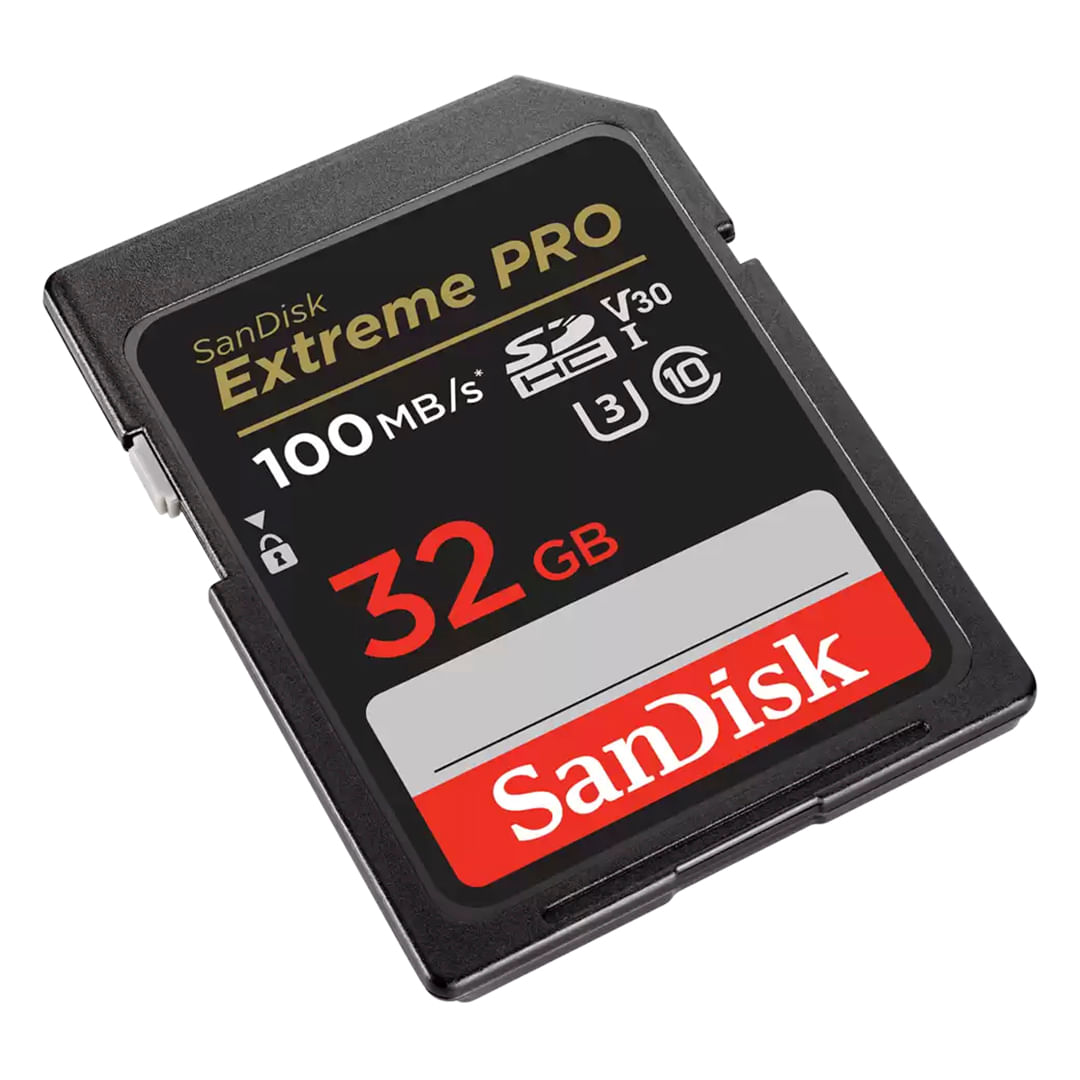 Memoria SD Sandisk Extreme Pro 32GB 4K UHS-I C10 U3 100 Mbs
