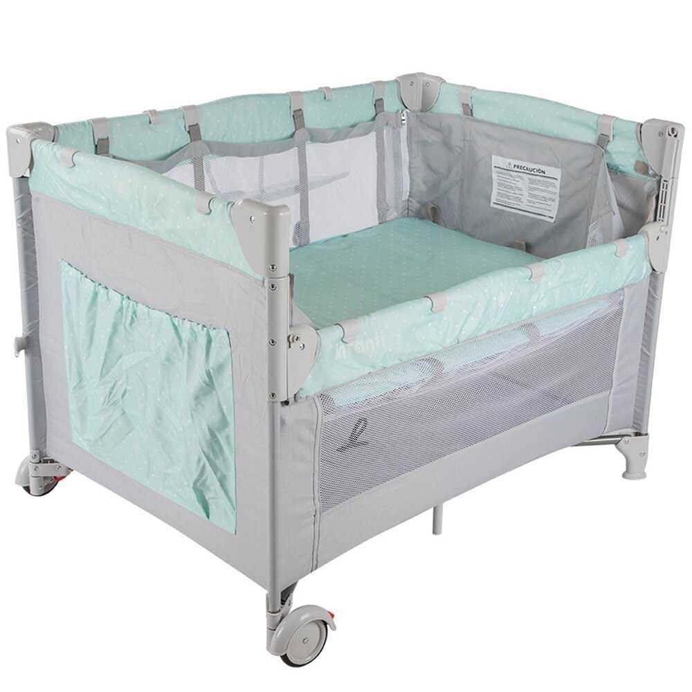 Cuna Corral Pack and Play Always Together Infanti ZK005 Menta