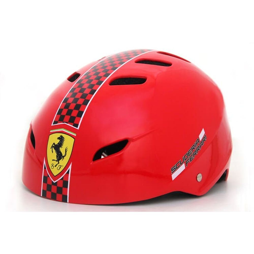 Ferrari Casco With Adjustor - Rojo