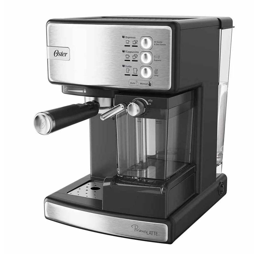 Cafetera Espresso PrimaLatte Oster BVSTEM6603SS cromada