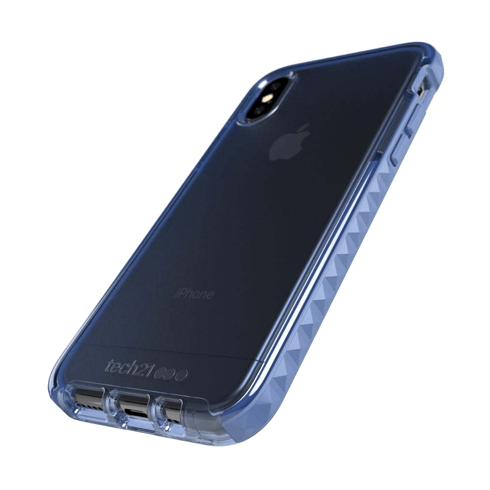 Case Carcasa Tech21 EvoRox para iPhone X y Xs Azul