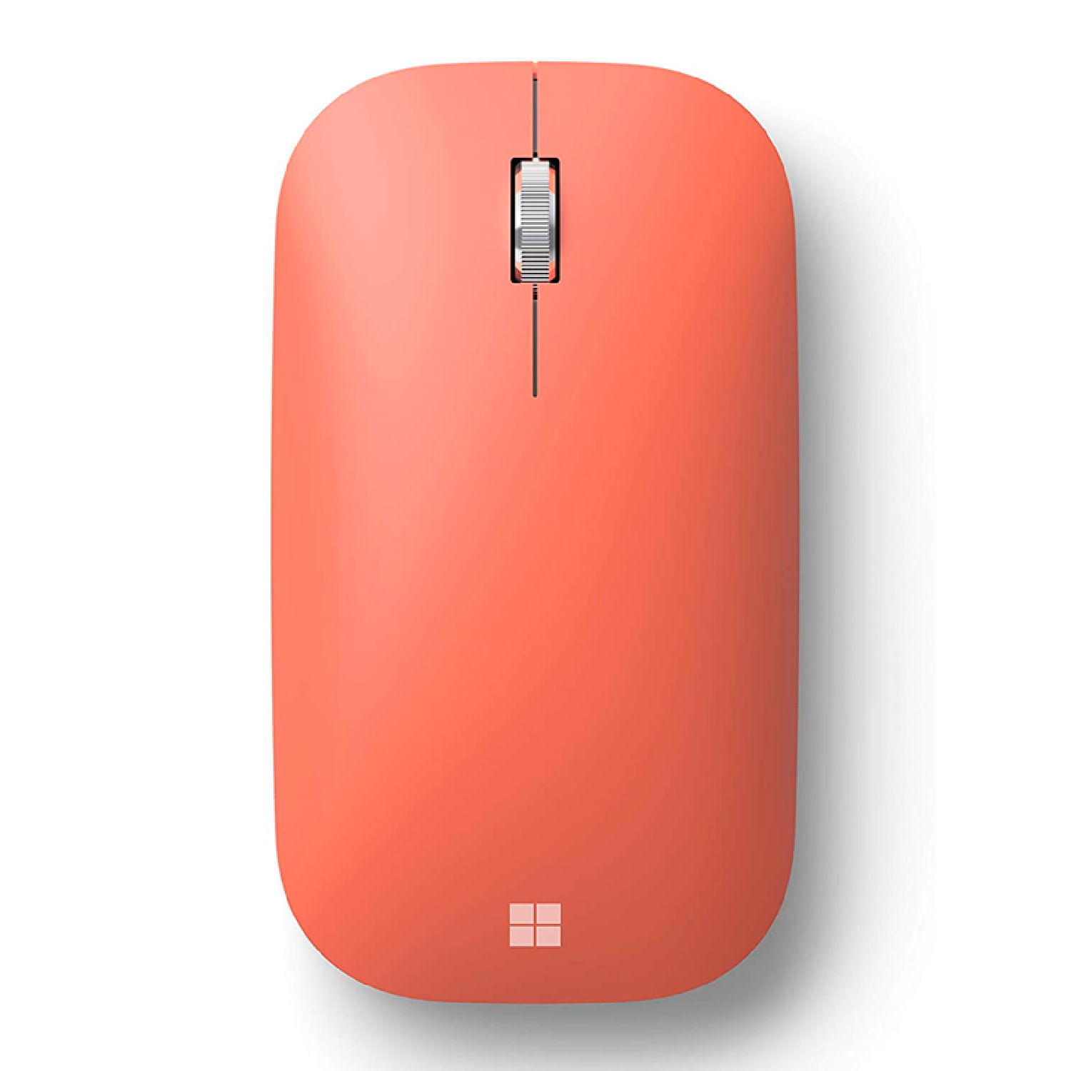 Mouse Microsoft Inalambrico Moderm Mobile Durazno