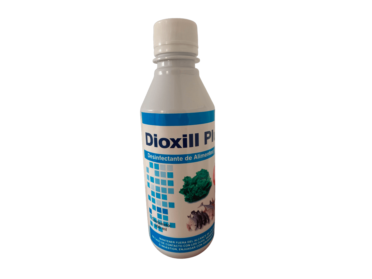 Desinfectante de Alimentos DIOXIL Plus Botella 200ml