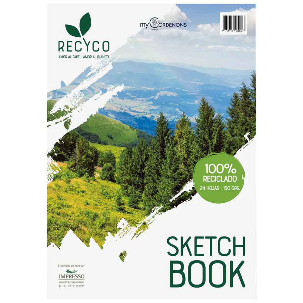 Sketch Book RECYCO 24 Hojas 150gr