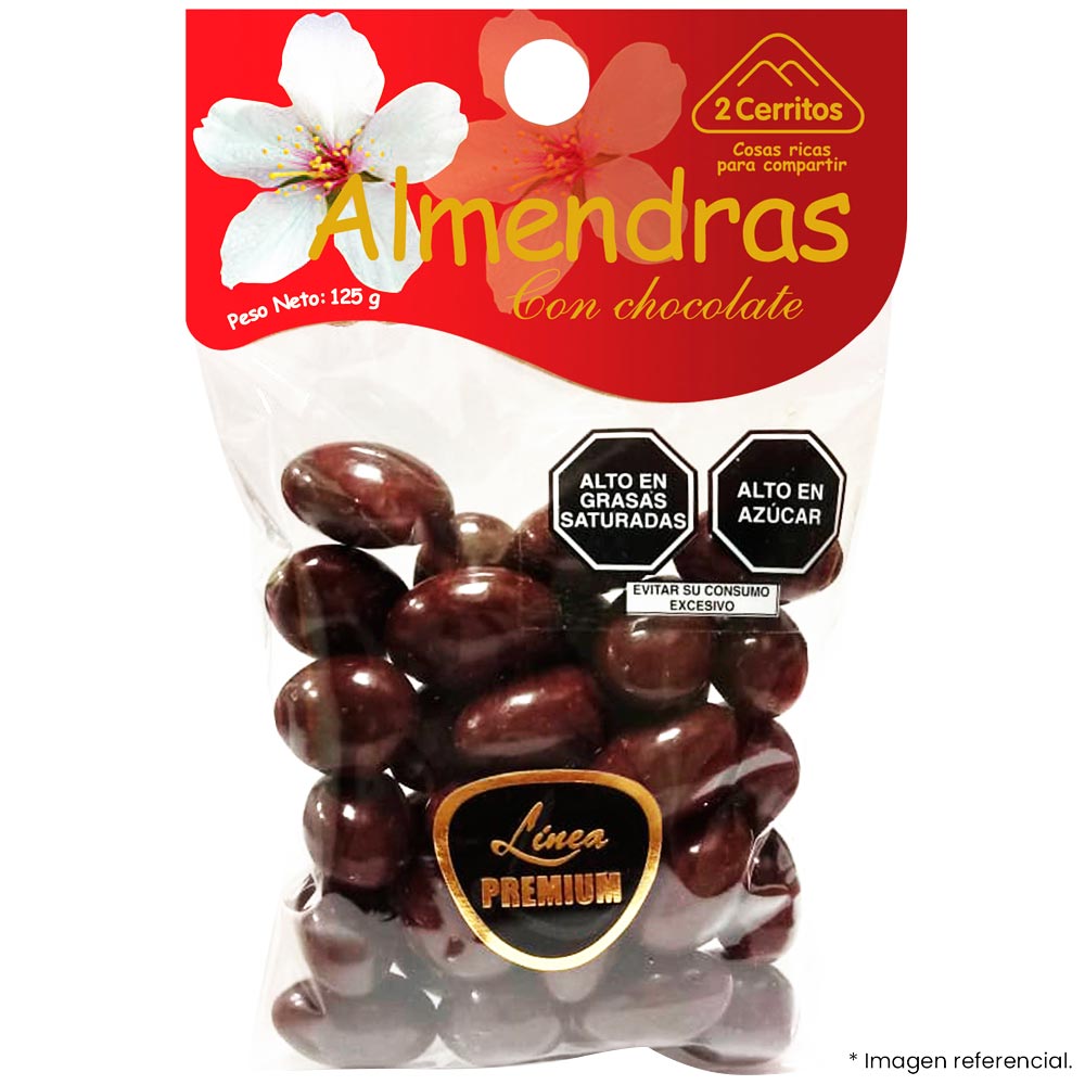 Chocolate 2 CERRITOS con Almendras Bolsa 125g