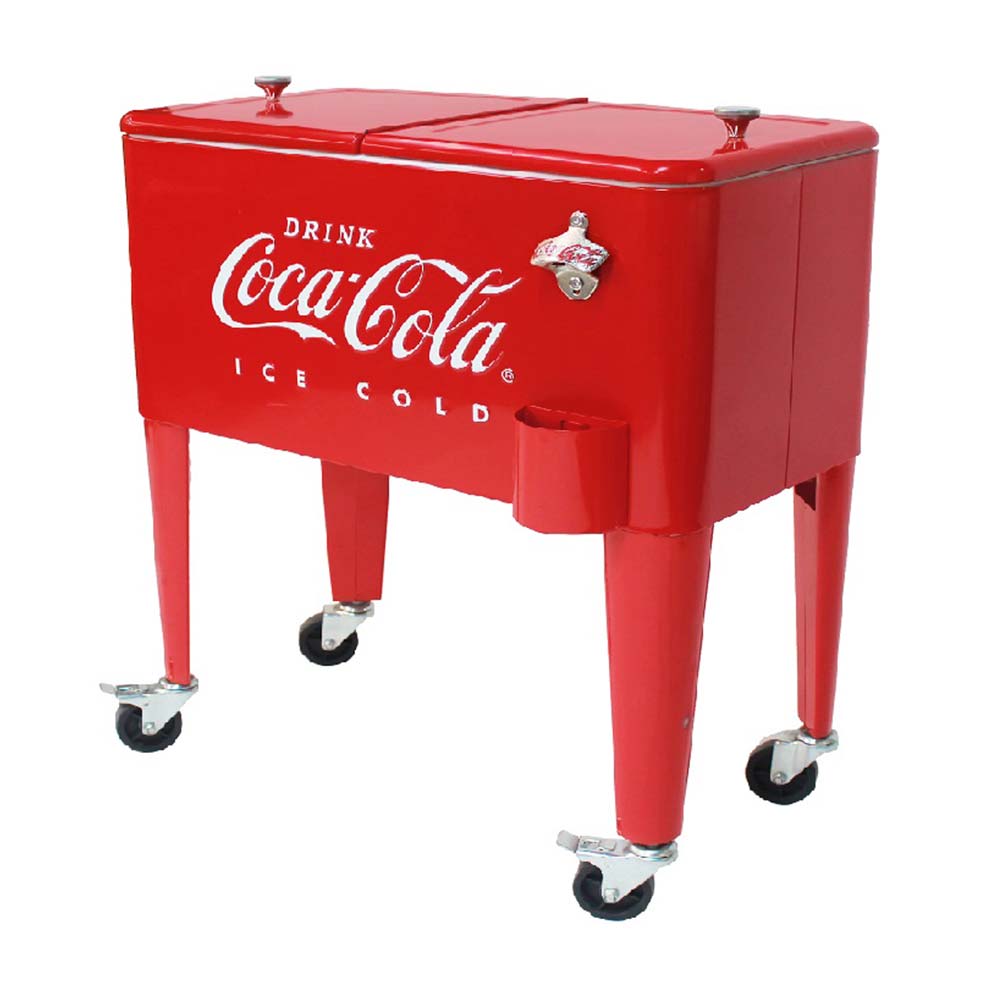 Hielera Coca Cola Retro 60qt Roja