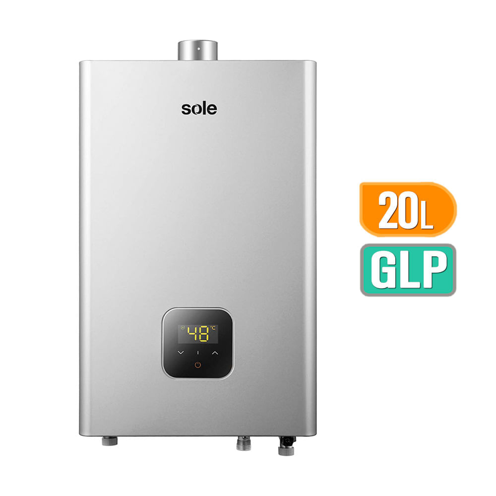 Calentador instantáneo GLP Sole T/Forzad 20L