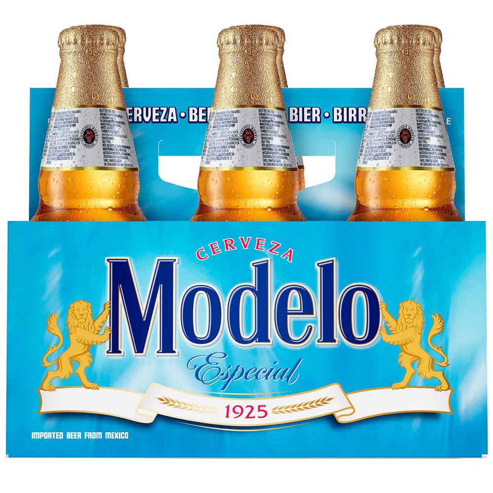 Cerveza MODELO 6 Pack Botella 355ml