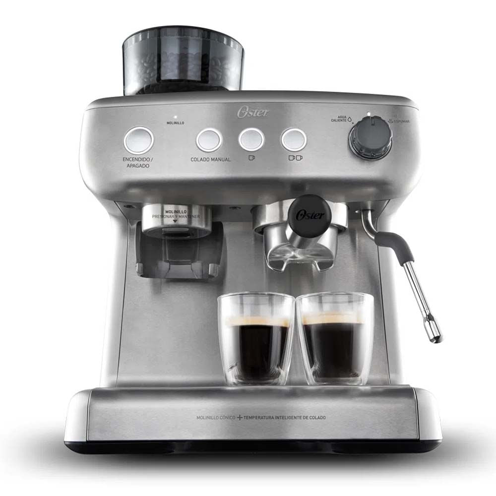 Cafetera Espresso Oster BVSTEM7300 Molino Integrado