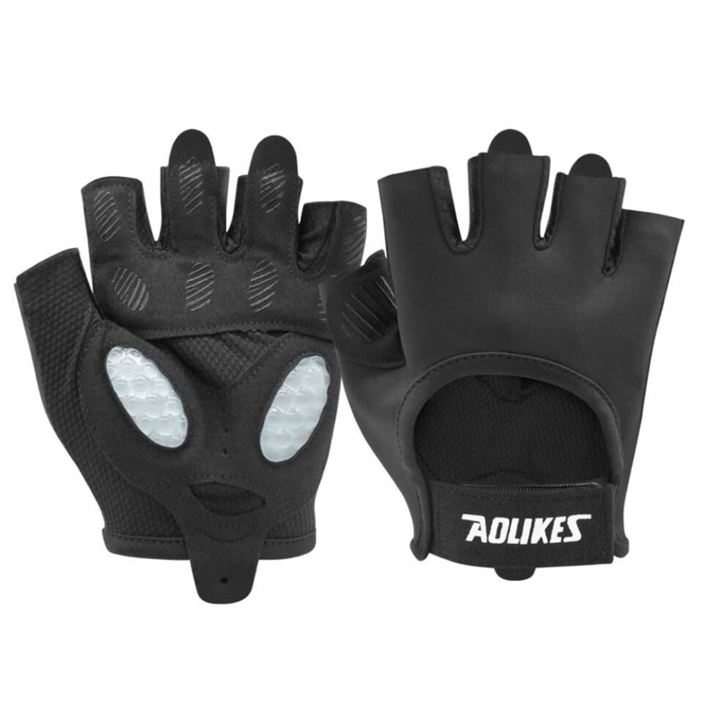 Guantes Deportivos Aolikes HS-121 Negro Gym Crossfit