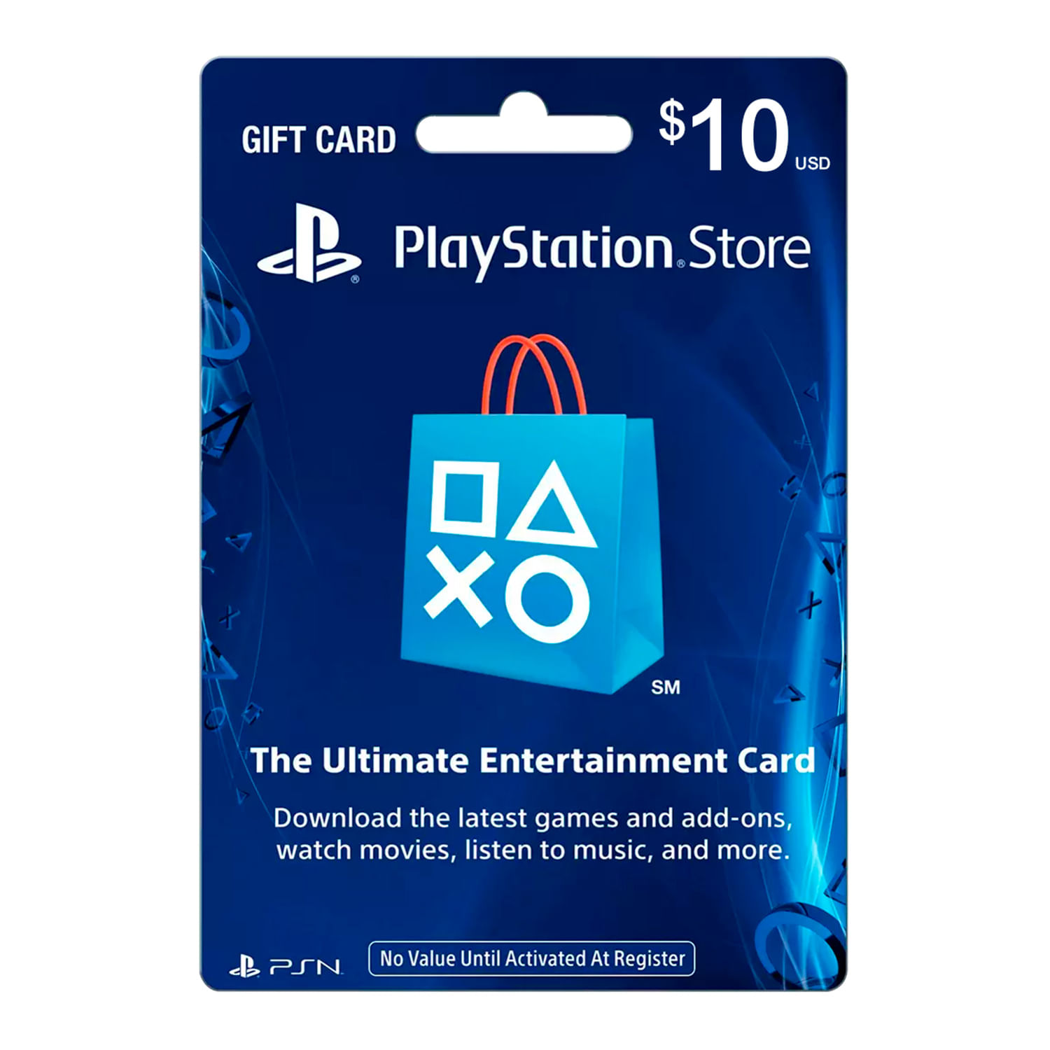 Tarjeta Gift Card PlayStation Network PSN 10$