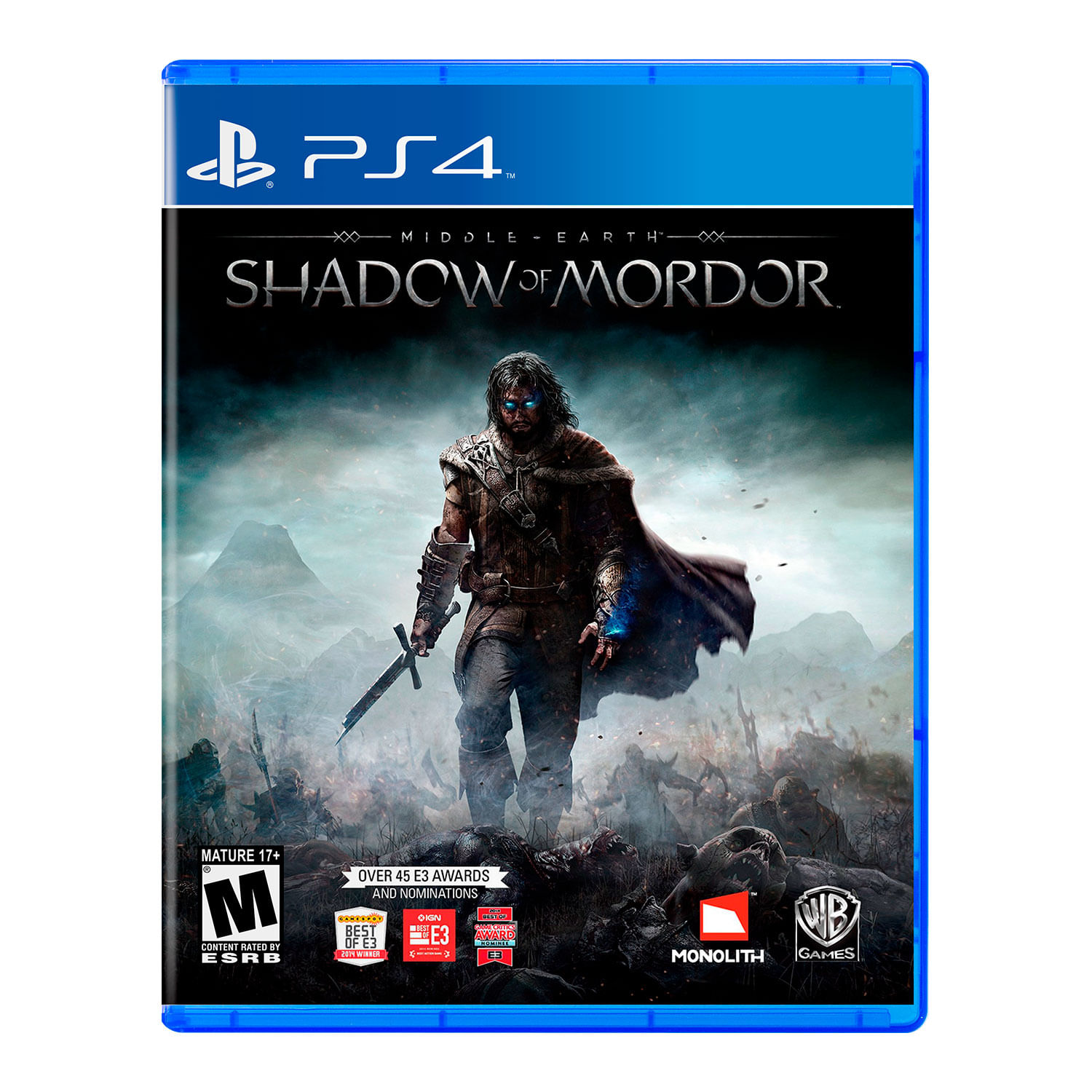 Juego PS4 Shadow Of Mordor Middle Earth Latam