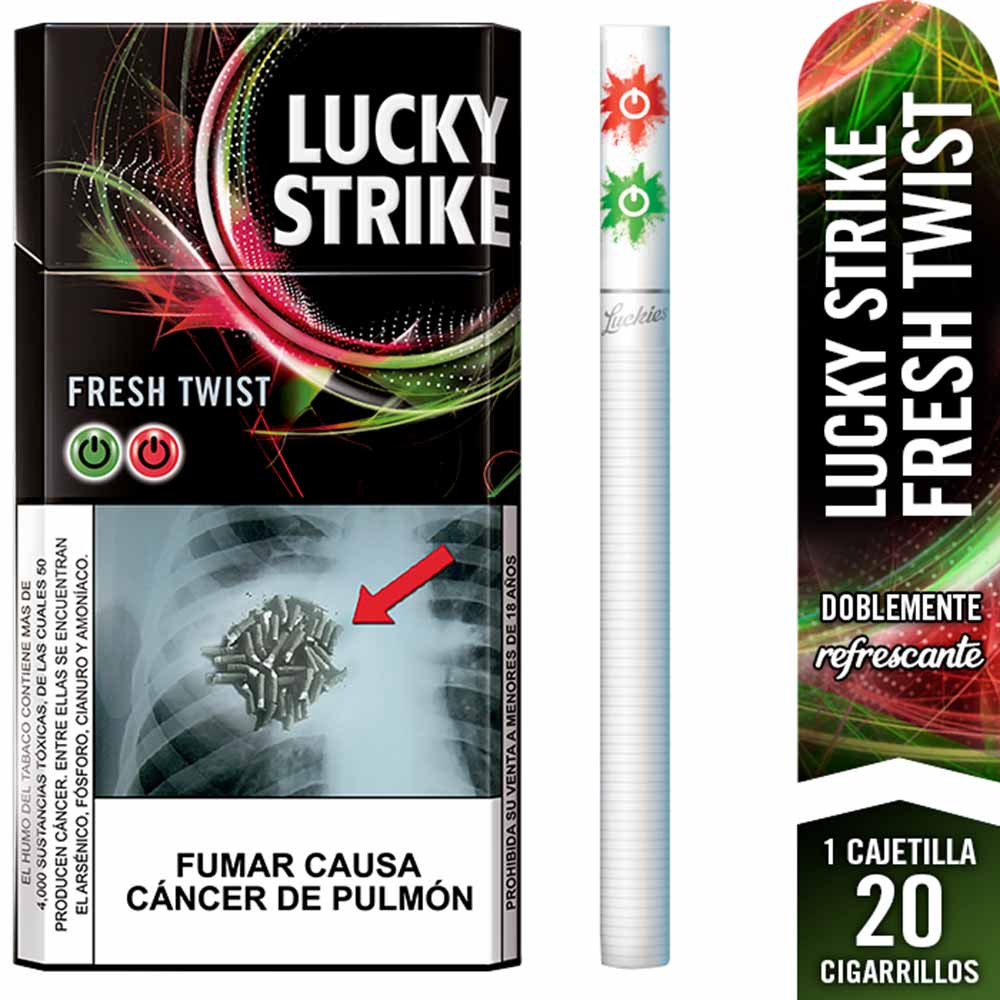 Cigarro LUCKY STRIKE Fresh Twist Caja 20un