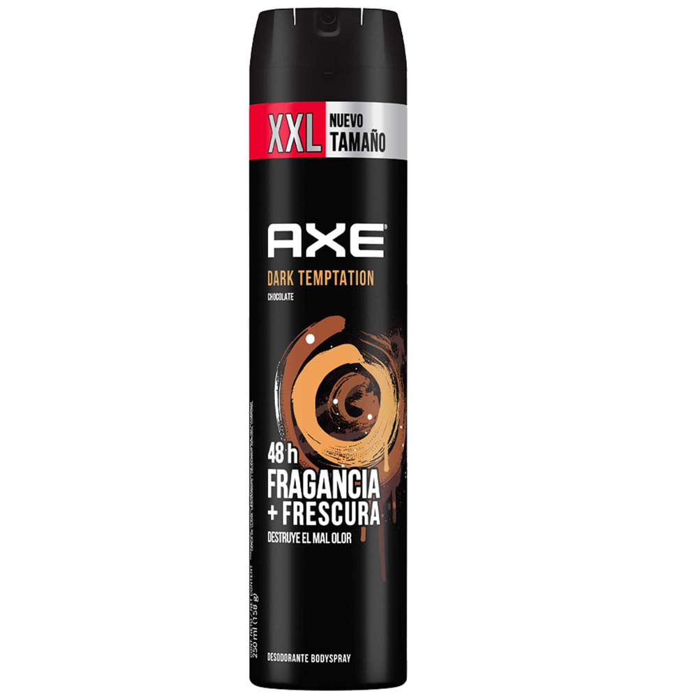 Desodorante para hombre Aerosol AXE Men Dark Temptation Frasco 250ml