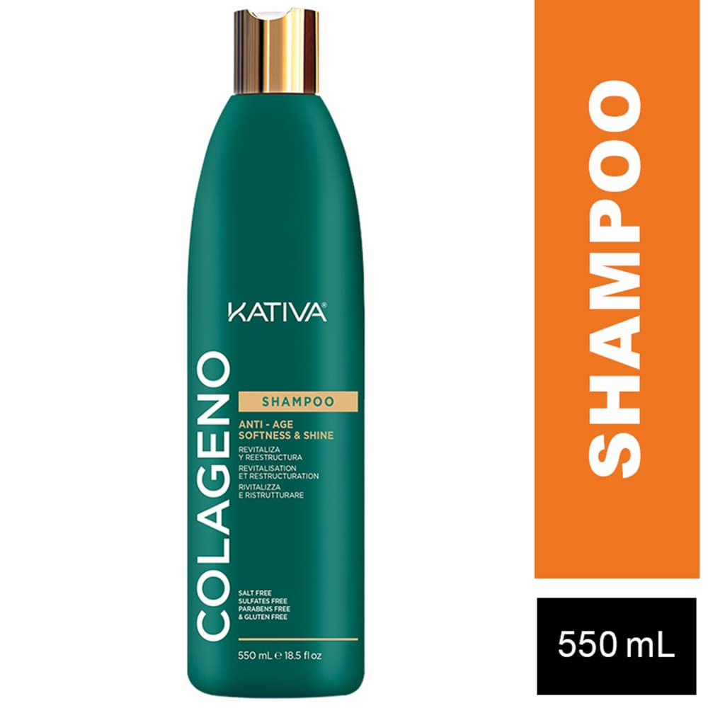 Shampoo KATIVA Colágeno Frasco 550ml