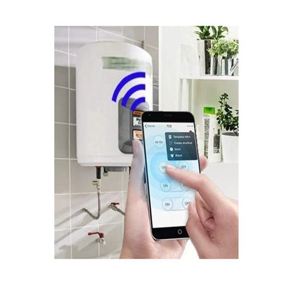 Interruptor Inteligente Wifi para Therma de Agua Timer Tuya PST-WF-UH Compatible con Alexa y Google